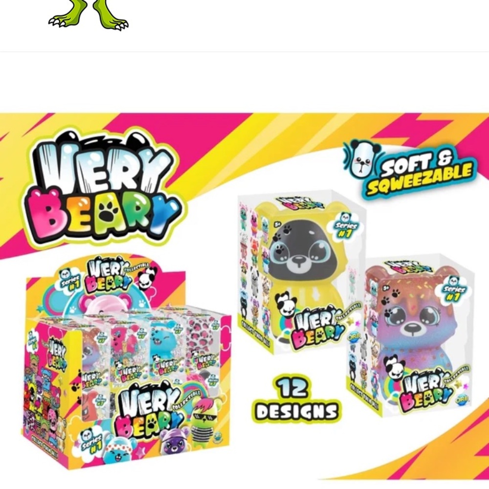 ORB VERY BEARY SERIES 1, Six Squishes New